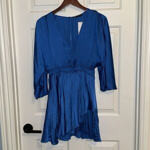 Zara Blue Play dress M, NWT
